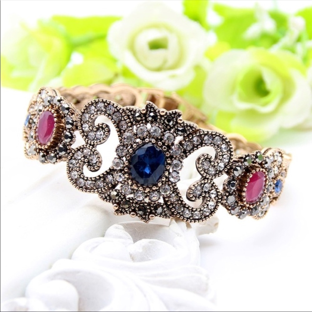 Turkish antique folding bracelet